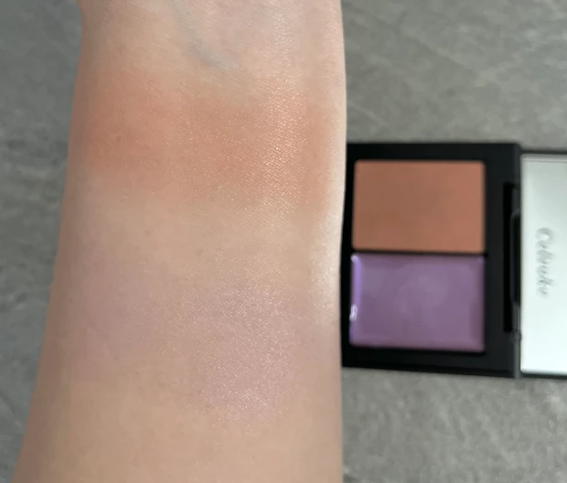 セルヴォーク　ポリフォニックブラッシュ　03 ミラーボール　チーク　ハイライト　新作　オレンジ