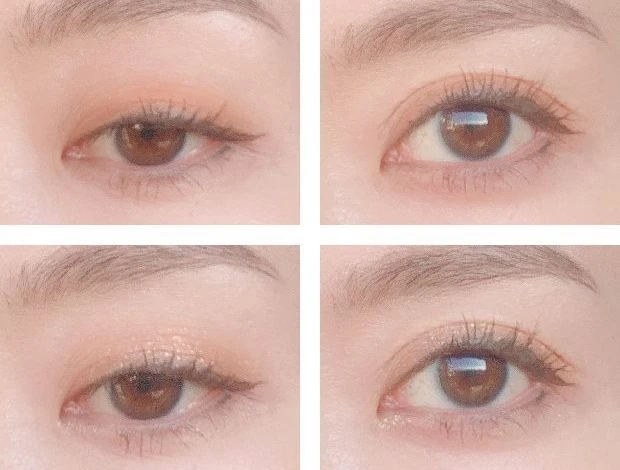 他のアイシャドウと合わせる