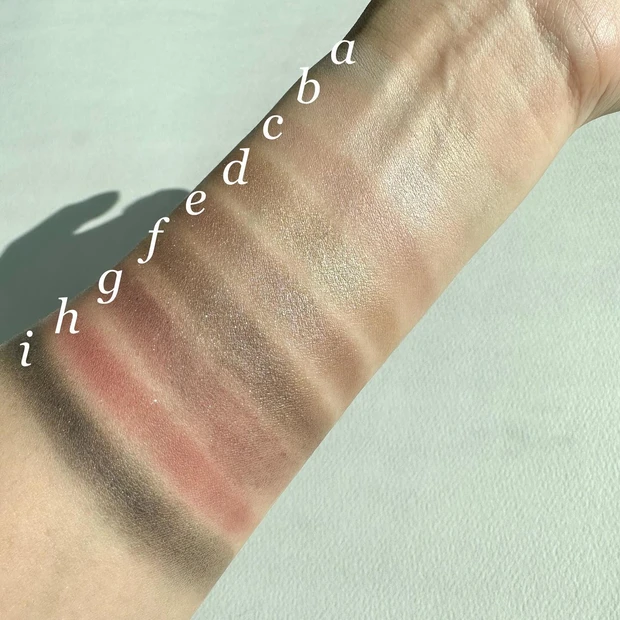 ディオール バックステージ アイ パレット 002_スウォッチ