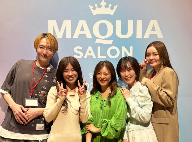 マキアサロン　記念写真
