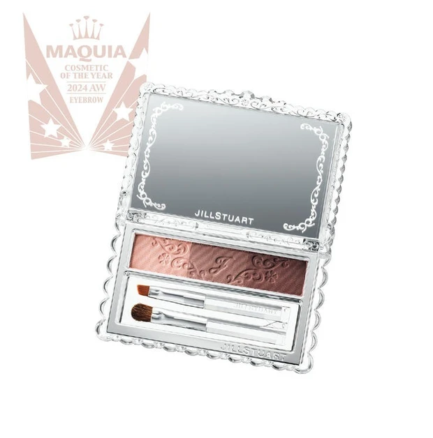 MAQUIAベストコスメ2024下半期　アイブロウ部門 1位 ジルスチュアート　ブルームニュアンス ブロウパレット 02