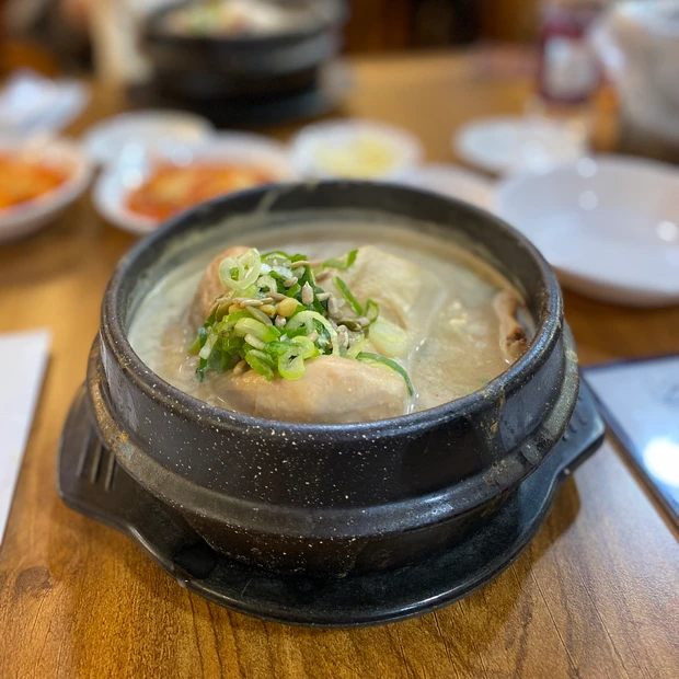 参鶏湯　ソウル　