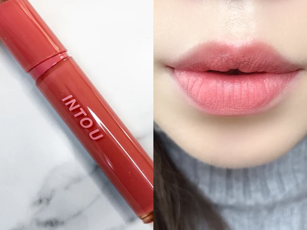 トレンドのマット？うるツヤティント？質感を楽しむ〈INTO U〉の新作リップを徹底レビュー_8