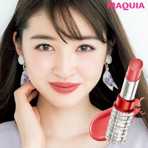 オレンジピンクで見惚れる唇に！ ブルベ肌さんに似合う逆べリップ