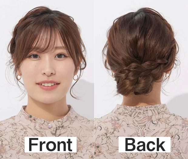 【セルフヘアアレンジ】動画で学ぶ! くるりんぱ、ロープ編み、Uピンの留め方、編み込みの正しいやり方とコツを人気美容師AYAMARさんが解説_2