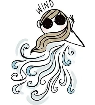 青木良文さん監修 6つのエレメント占い マキアショッピングライブ 風