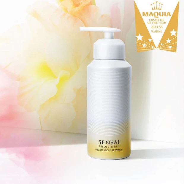 洗顔　洗顔料　炭酸泡洗顔　SENSAI　ASマイクロムースウォッシュ　MAQUIA　ベストコスメ　2023　上半期