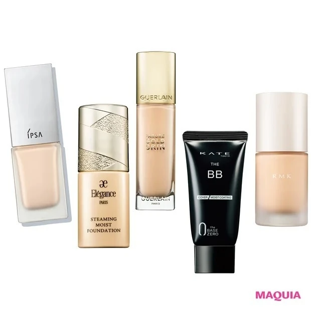 見られても安心！ マスクを取る日におすすめの“リキッドファンデーション”8選