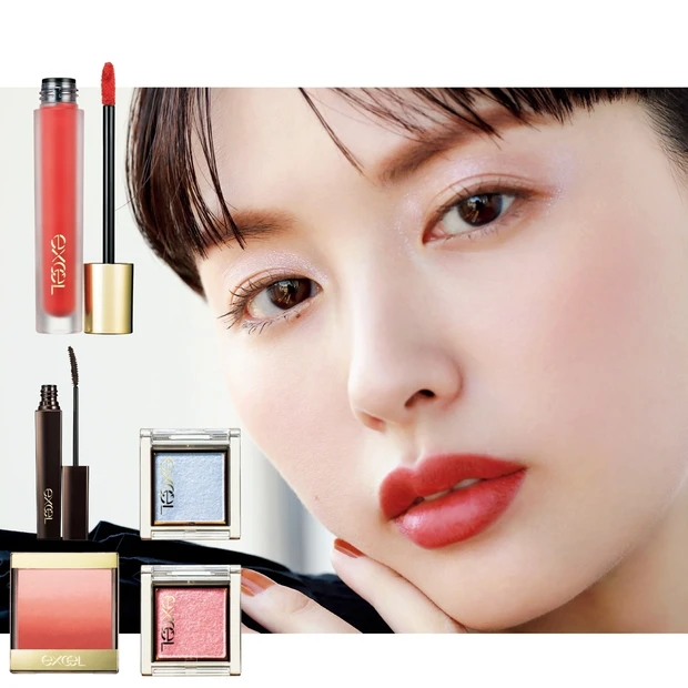 エクセルのマットリップはくすみ系レッドがイイ！ こなれ顔に見せるプチプラ…