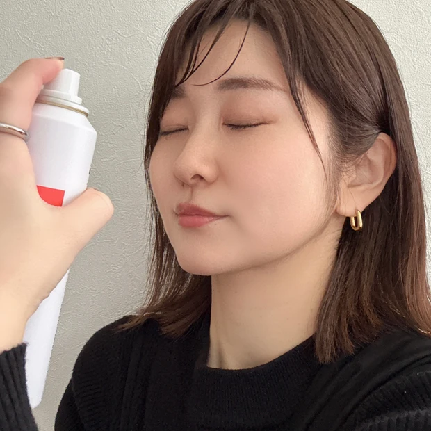 マキア ベスコス プチプラベスコス  2026 プチプラスキンケア Lalaskin	水光シャワーミスト　使用中