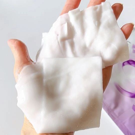 「ナンバーズイン 9番 NMNバイオリフトラッピングマスク」上用シートと下用シート