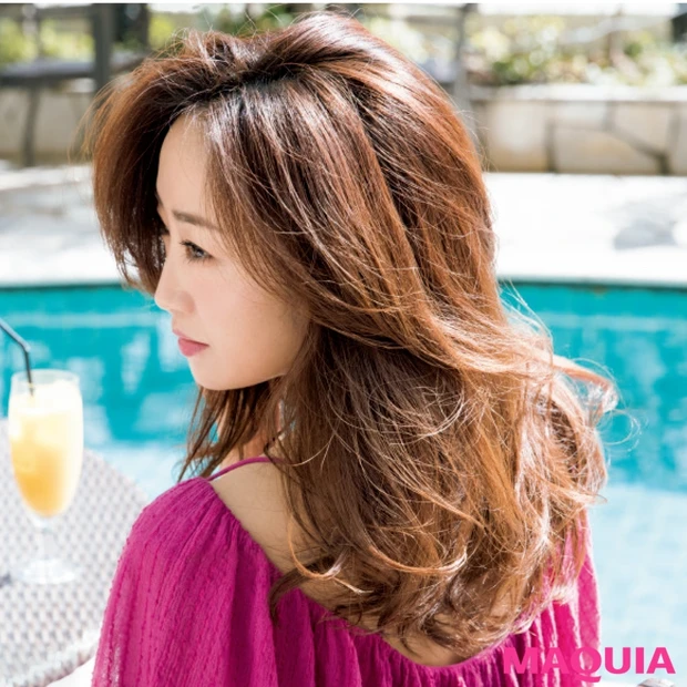 神崎恵さん流「サマードレス」を着る日のヘア＆メイク術