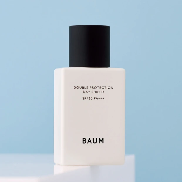 ダブルプロテクション デイシールド SPF30・PA+++ 60ml ¥5280(編集部調べ)/バウム