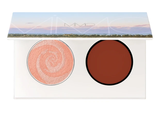 MiMC　エムアイエムシー　シームレスカラーズ　03　シンビオシス　マーブルエクリュ・テラコッタ