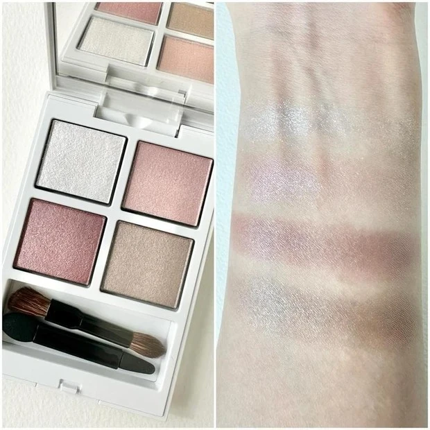 2024年夏新色アイシャドウ_アディクション ザ アイシャドウ パレット “アウト オブ ユア シェル” 101_スウォッチ