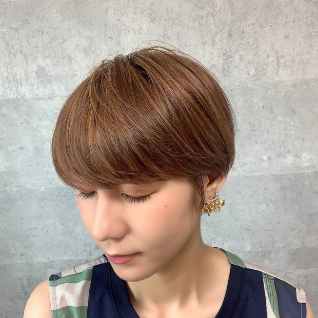 マッシュショート ふんわりショート