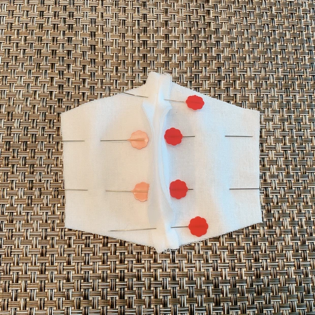 【アベノマスクリメイク】20分で出来る赤ちゃん用マスク　※型紙付_6_2