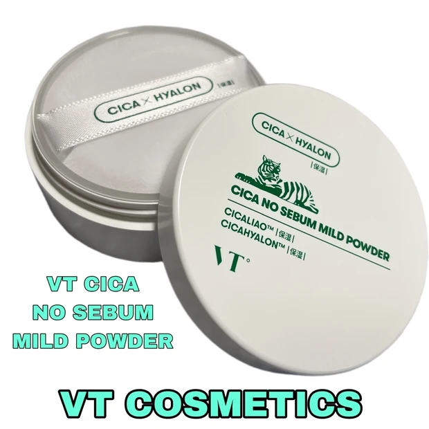 VT コスメティックス(VT CICA ノーセバム マイルドパウダー)🍃オイリー肌＆敏感肌＆(^^)/メンズ肌 全ての肌タイプに使える(^^)/