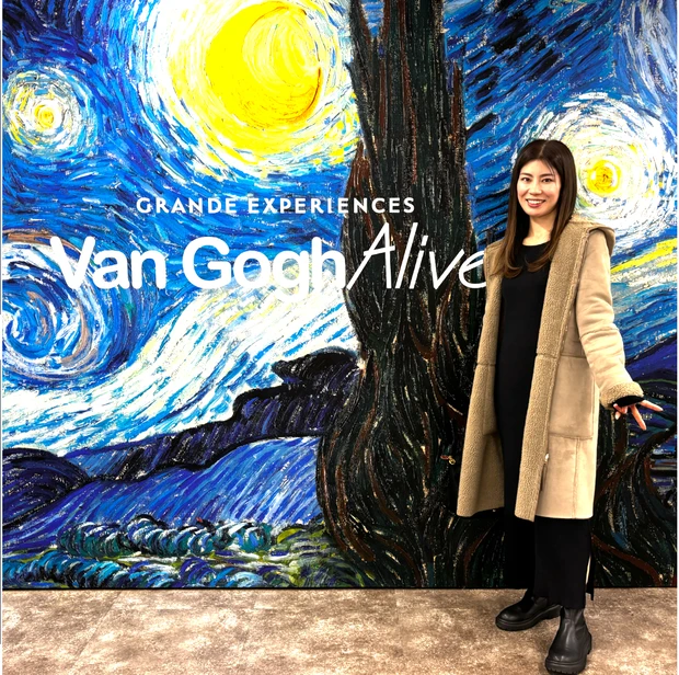 これって推し活?ミルフィーの【絵画アイシャドウ】連れてゴッホ・アライブ行ってきた!_7