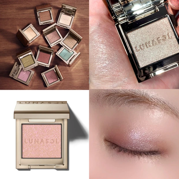 ルナソル　モノアイカラーレーション　単色アイシャドウ　スウォッチ　人気色　ランキング