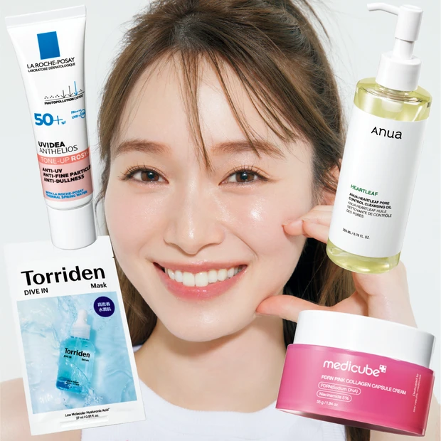 【マキア5月号 通常版】付録は守屋麗奈さんリアル愛用品BOX！ れなぁの美肌を支えるアイテム4選