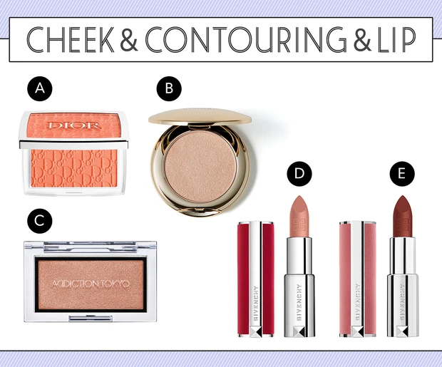 北原 果さんが手掛けた「スワイメイク」のチークとリップアイテム