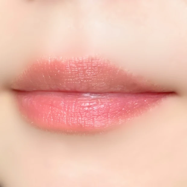 hince ロウグロウジェルティントミニ R028 バニラローズの食後写真