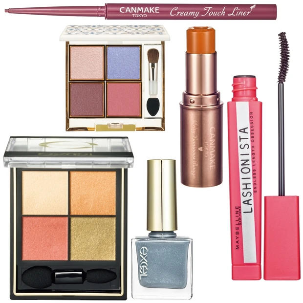 ￥650～が嬉しい「エクセル」「メイベリン」「キャンメイク」の春新色を一…