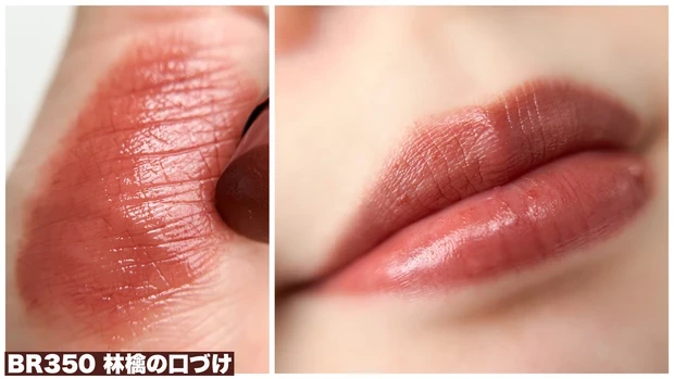 ブラウンリップ ヴィセ ネンマクフェイク ルージュ BR350
