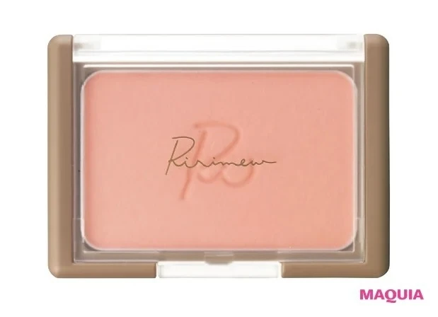 プチプラコスメグランプリ【チーク部門ランキング】5位　リリミュウ ヴェールグロウチーク 03