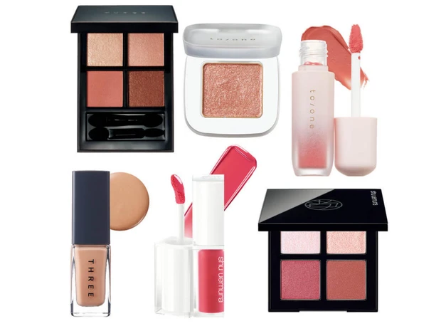 【2026年春】「THREE」「シュウ ウエムラ」「トーン」の新作＆新色コスメを紹介！ アイシャドウやリップが多数登場