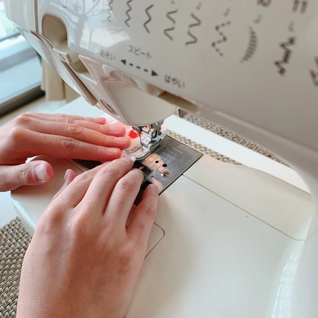 【アベノマスクリメイク】20分で出来る赤ちゃん用マスク　※型紙付_5_2