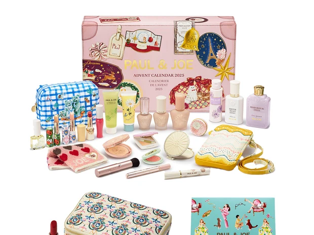ポール & ジョー ボーテ今年のアドベントカレンダーはトランクのよう！ 豪華すぎるセット内容に注目【クリスマスコフレ2025】