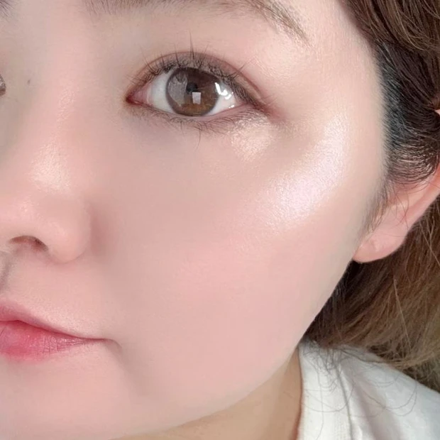 キャンメイク ムーングロウハイライター 02 ムーングロウピンクのレビュー ブルベ