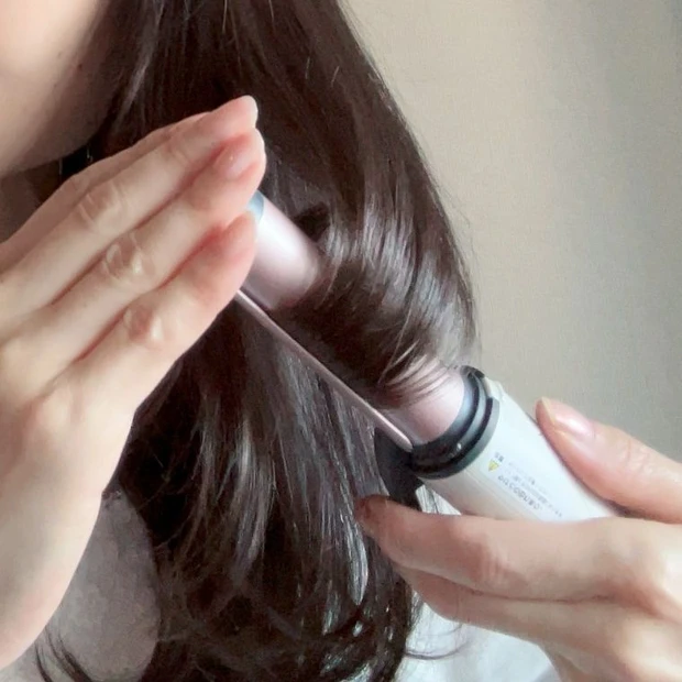 「コードレスカールアイロン」の使い方