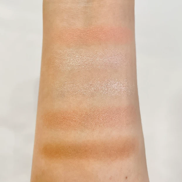 セザンヌ　フェイスアイパレット　レビュー　イエベ春