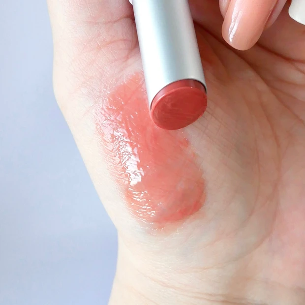 ロムアンド(rom&nd)グラスティングメルティングバーム 01 ココヌード スウォッチ