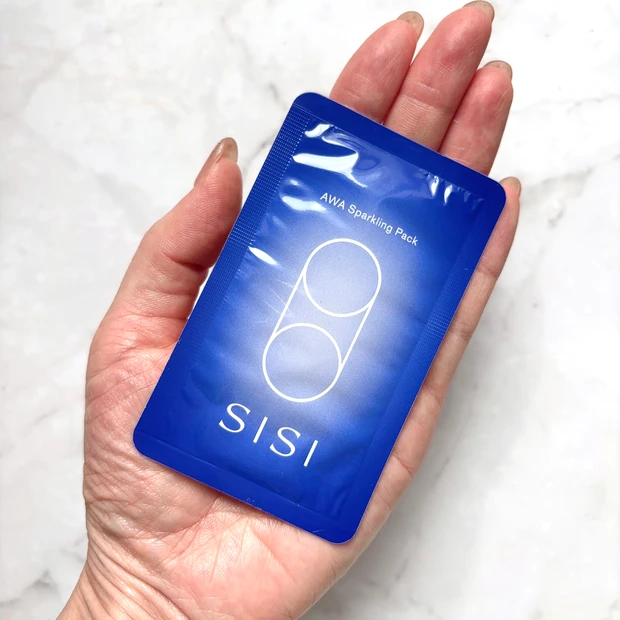 小田切ヒロ愛用の「SISI AWAスパークリングパック」は手軽に炭酸ケアができる