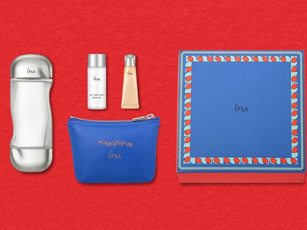 イプサと「MAISON SPECIAL」が限定コラボ！ 選べるポーチ付きスキンケアコフレも【クリスマスコフレ2025】