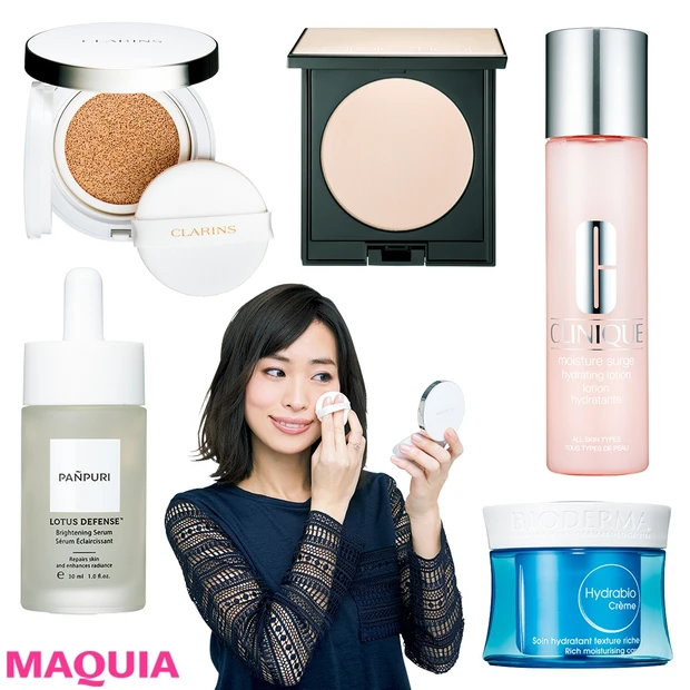 肌全体を底上げ!岡本静香さんのテク