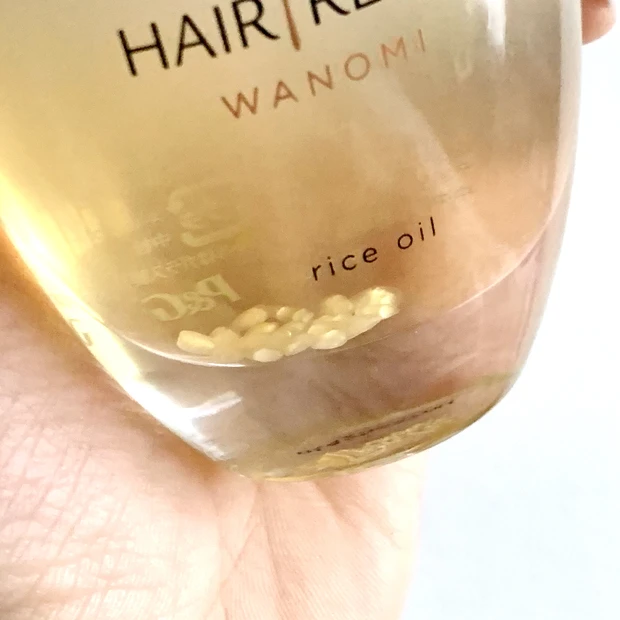 ヘアレシピ《 和の実》 さらとろライスオイル
