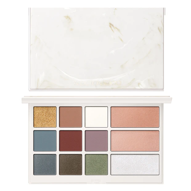 アディクションの12色入りアイ ＆ ブラッシュ パレットに期待大！ お得なキットも【クリスマスコフレ2025】