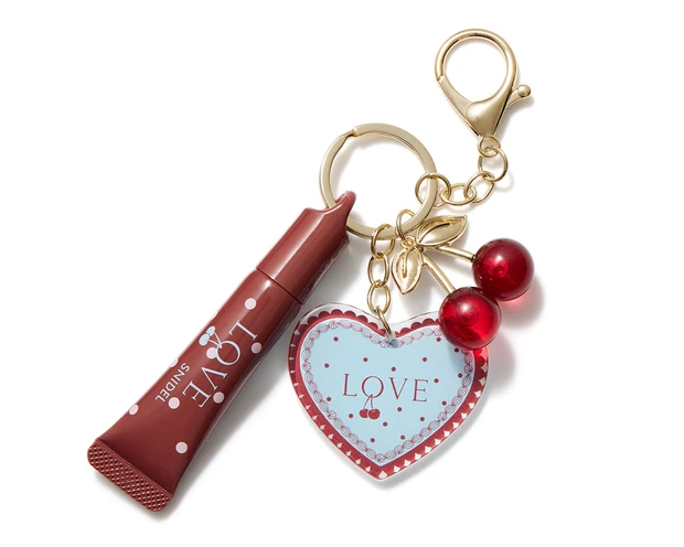 SNIDEL BEAUTY バレンタイン 2026年限定 チャーム付き リップグロス