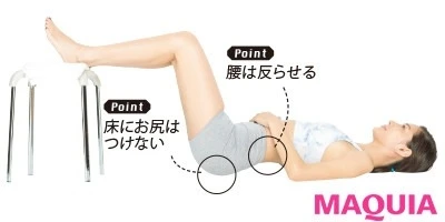 【初心者にもおすすめの簡単筋トレ】ノンロックハムストリングヒップリフト_1
