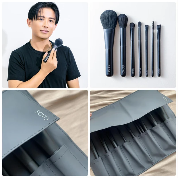 【2位】小田切ヒロさん「SOYO」ブラシ再販決定! メイクブラシのこだわりや、口コミを総まとめ