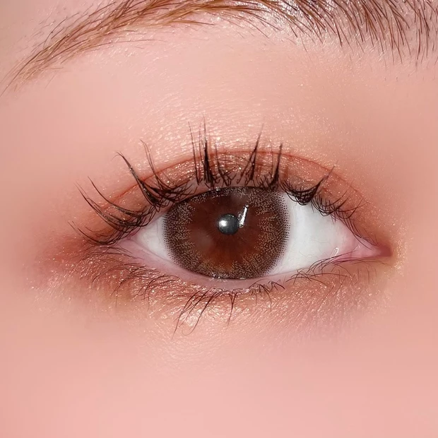 エナモル ニュアンスカラーアイズ サンセットブラウン イエベ