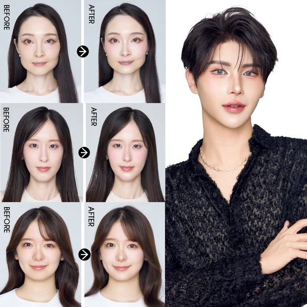 【ギュテ式小顔メイク】骨格別に陰影のつけ方を解説!