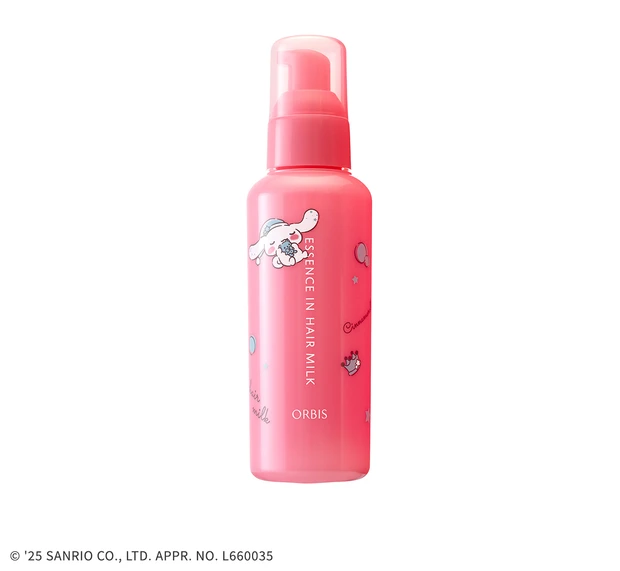 サンリオ コスメ コラボ オルビス シナモロール ポチャッコ ポムポムプリン エッセンス イン ヘアミルク