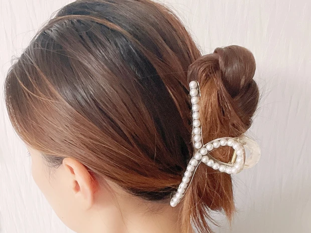 【3coins購入品】all300円！ヘアアクセサリーが可愛すぎた♡不器用さん必見！誰にでも出来る簡単で可愛いヘアアレンジ紹介 ⸒⸒ ピアスもあるよ⋆*_3_1