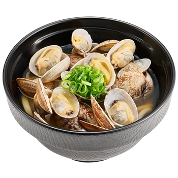 スシロー_あさりたっぷりうどん(204kcal)